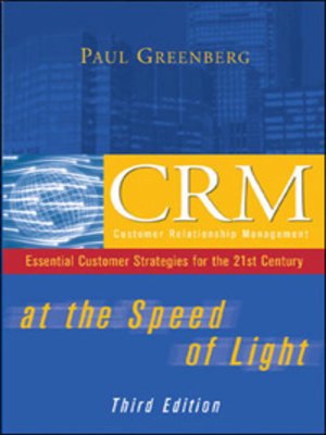 cover image of CRM at the Speed of Light